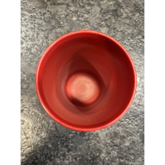 (2) Vintage Tupperware Harvest 12 Oz Tumblers ~ #873-38 Red & #873-39 Yellow - Picture 7 of 9